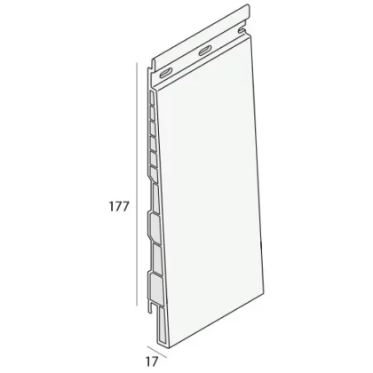 Keralit potdeksel 177mm